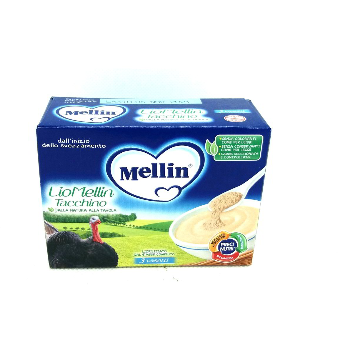 Mellin LioMellin Vitello Liofilizzato 3x10g