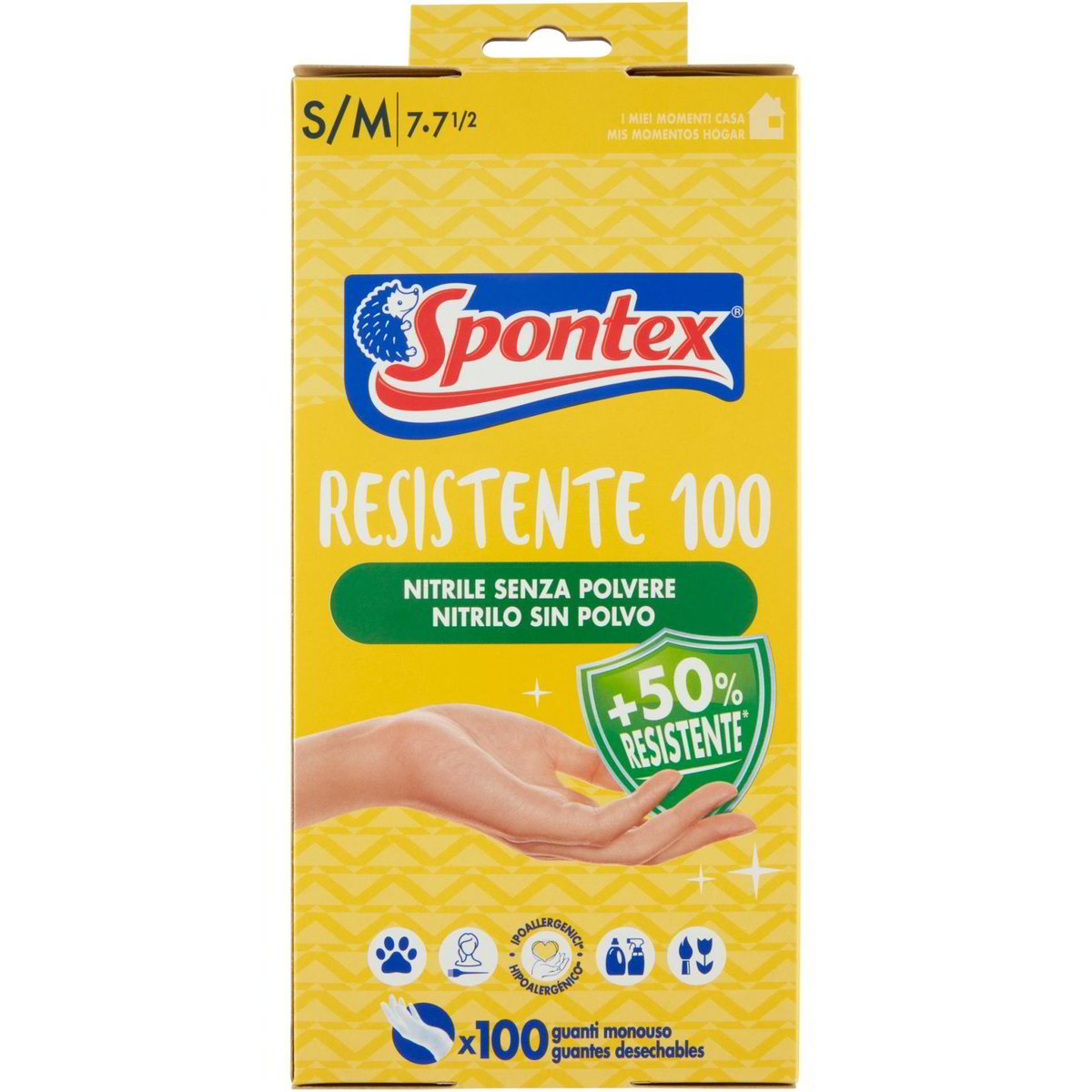 Select Plus, untersuchungs - Guanto Usa e getta, taglia S (1 X 100 pezzi
