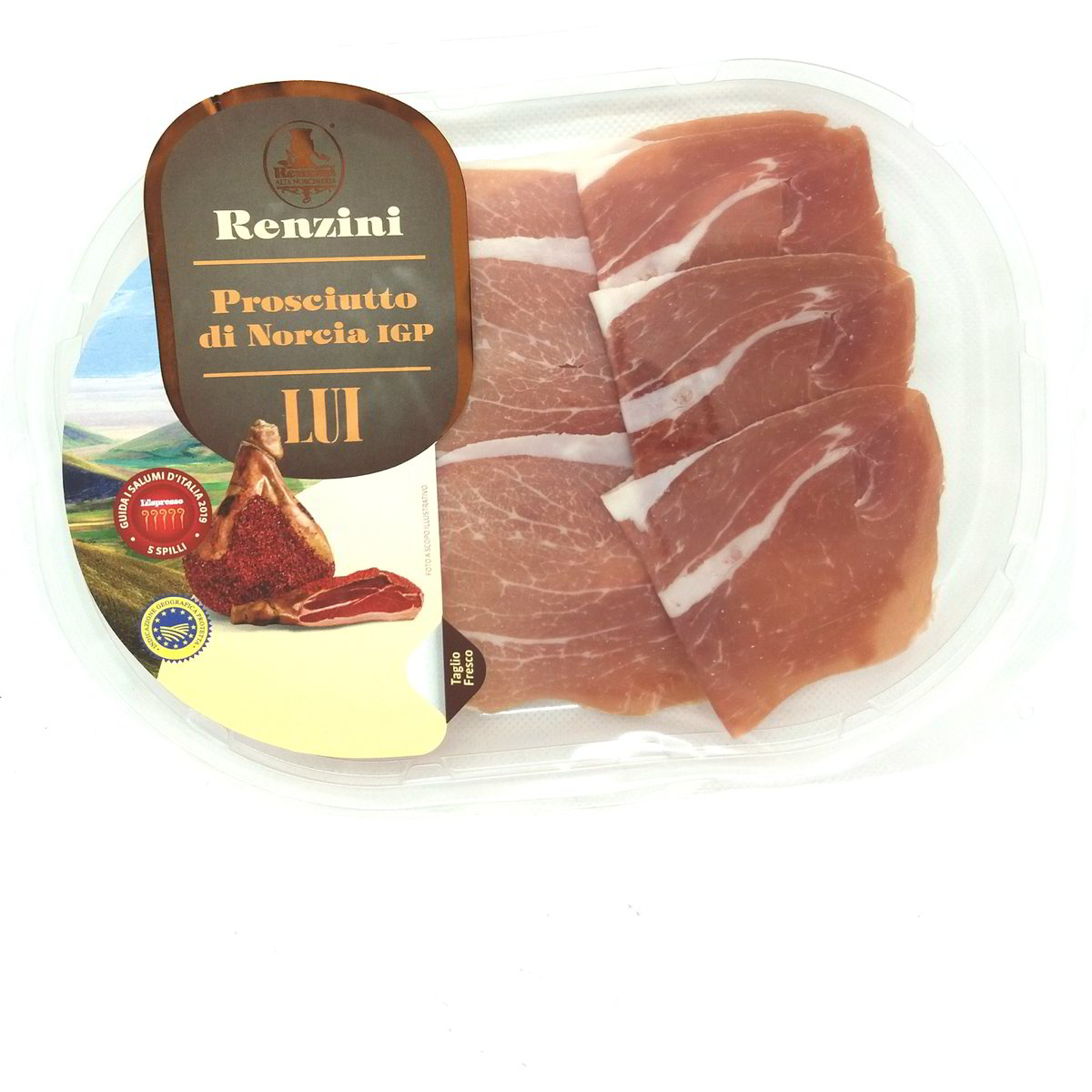Prosciutto crudo "lui" di Norcia IGP RENZINI 70 G Coop Shop