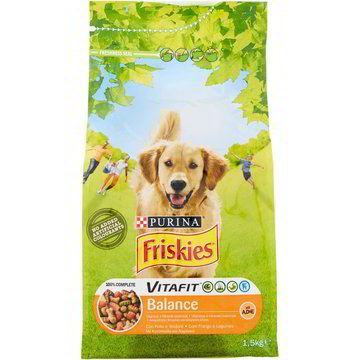 PURINA FRISKIES Crocchette Cane Vitafit Balance con Pollo Manzo e Verdure 9 kg