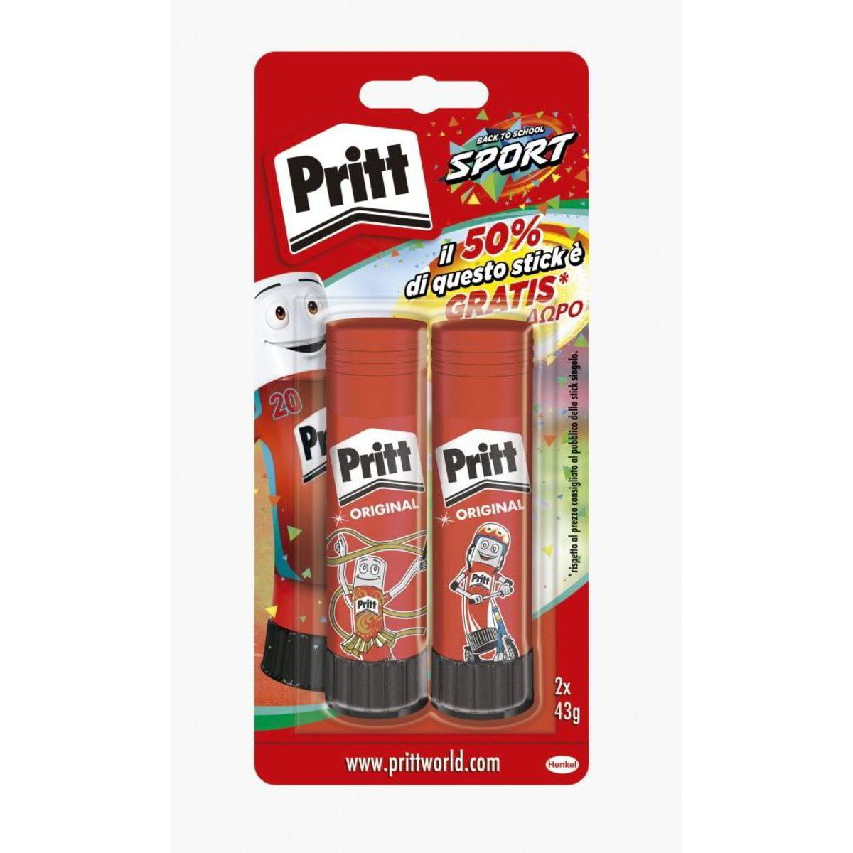 Processi indennità attacco colla pritt stick 43gr amazon oro Contabile Uscita