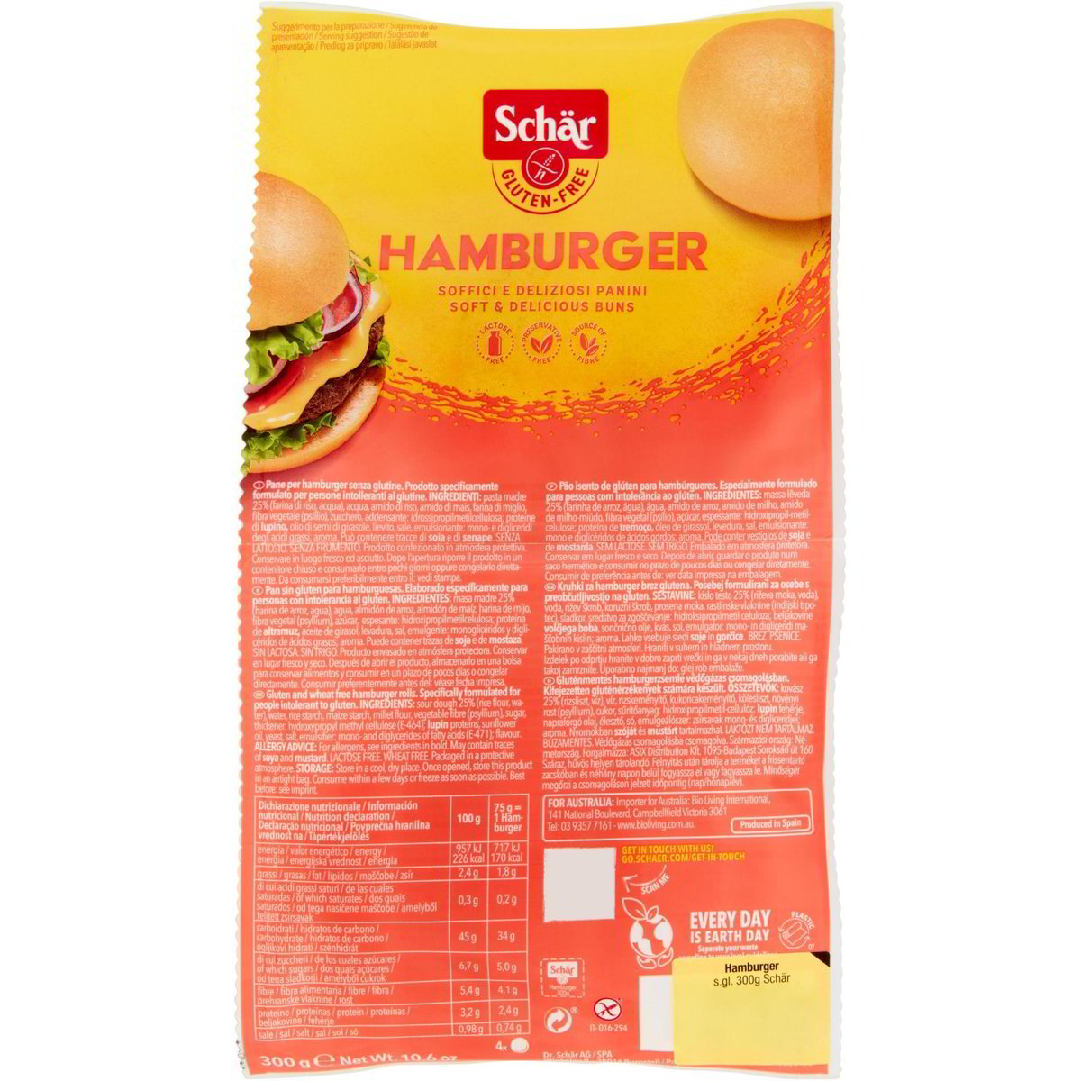 4 Clip Riutilizzabili Per Hamburger: Supporti In Elastomero Per Panini, Fissaggio Senza Contatto, Lavabili In Lavastoviglie, Arancione Grigio Rosa Blu - 5