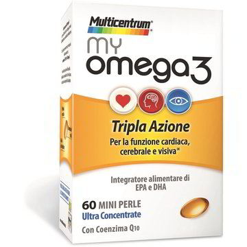 Integratore alimentare con omega3/ EPA/DHA x60 MULTICENTRUM - Coop Shop