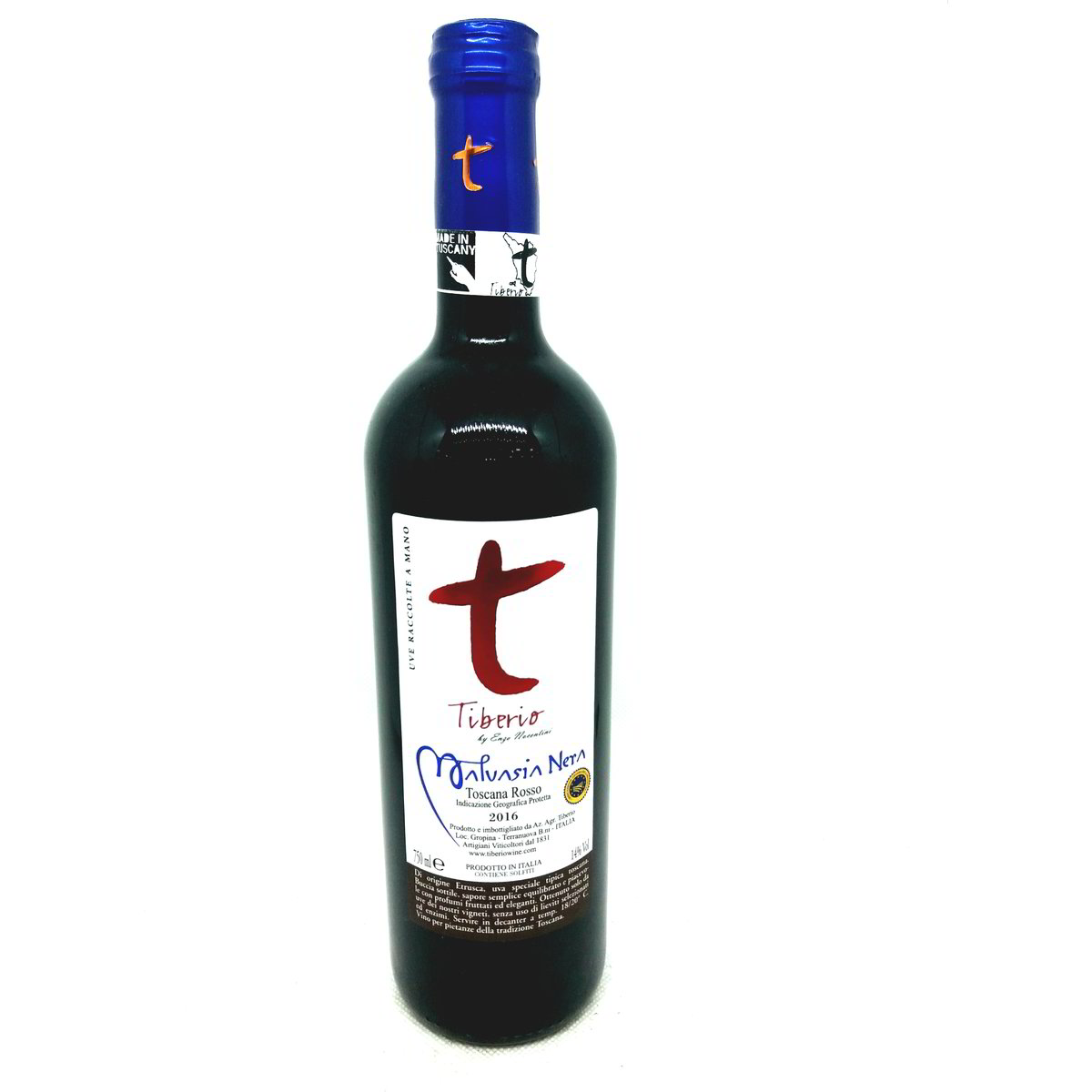 Vino rosso malvasia nera TIBERIO 750 ML - Coop Shop
