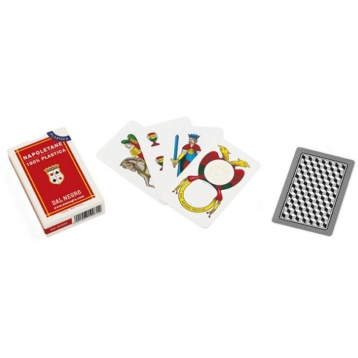Dal Negro Neapolitan Playing Cards - Italian Regional Cards, 40-Card Deck
