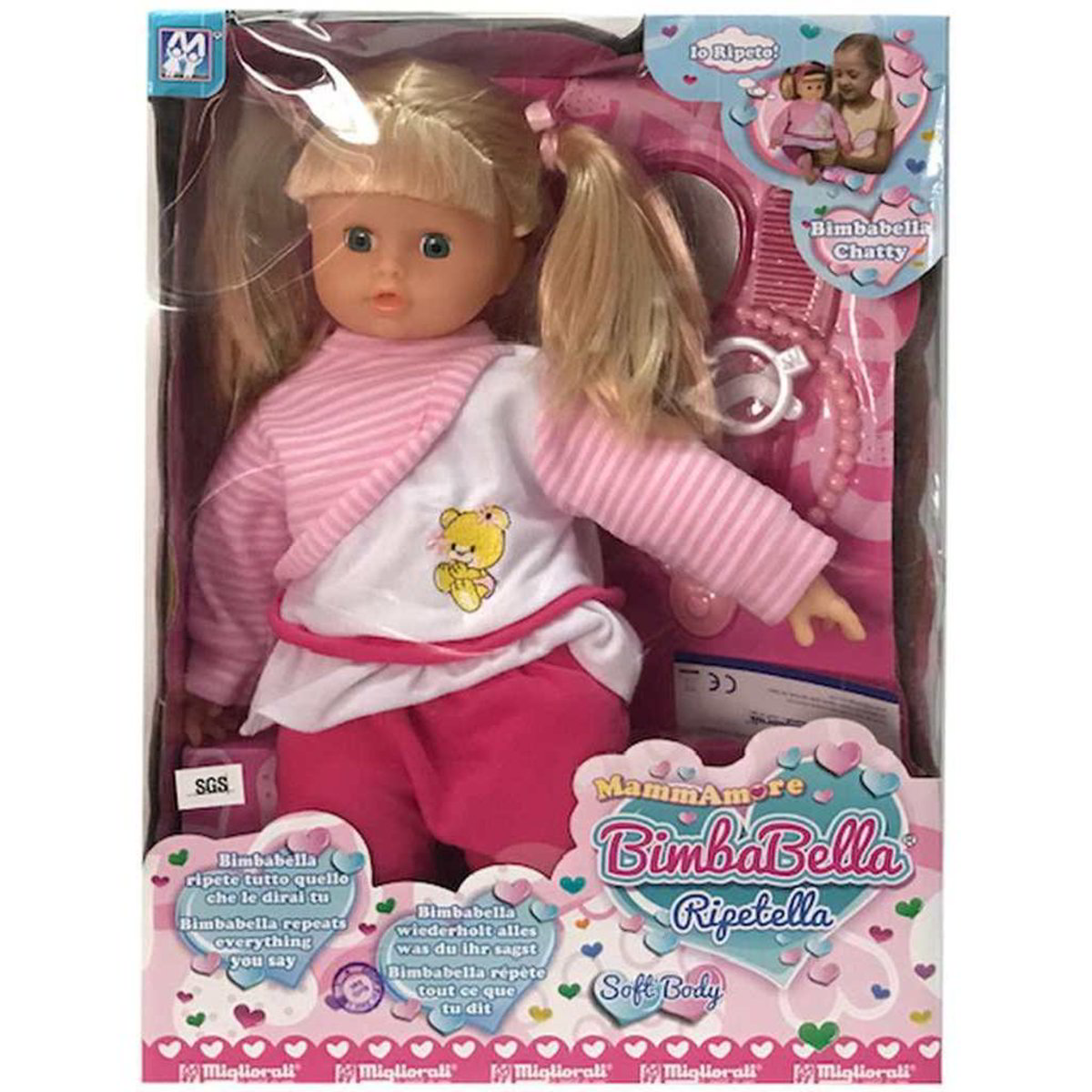 Carrozzina per Bambole - Kinderplay 3 in 1