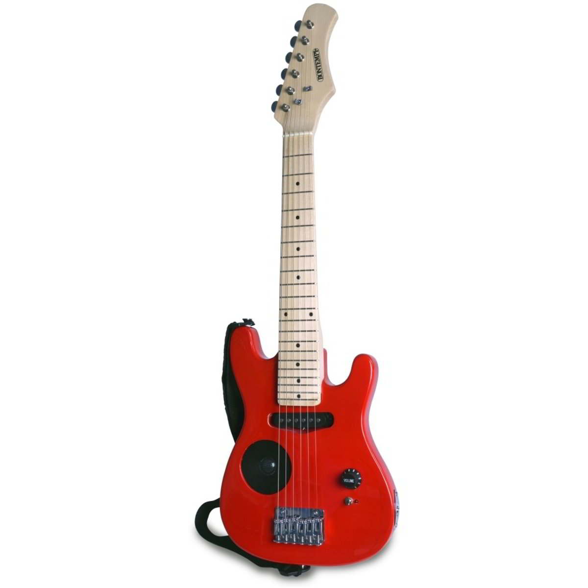 Chitarra Elettrica + Microfono Per Bambini 6+ Suoni Di Strumenti Musicali Luci