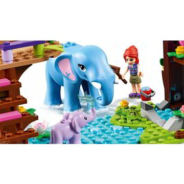 elefante base di soccorso tropicale lego friends