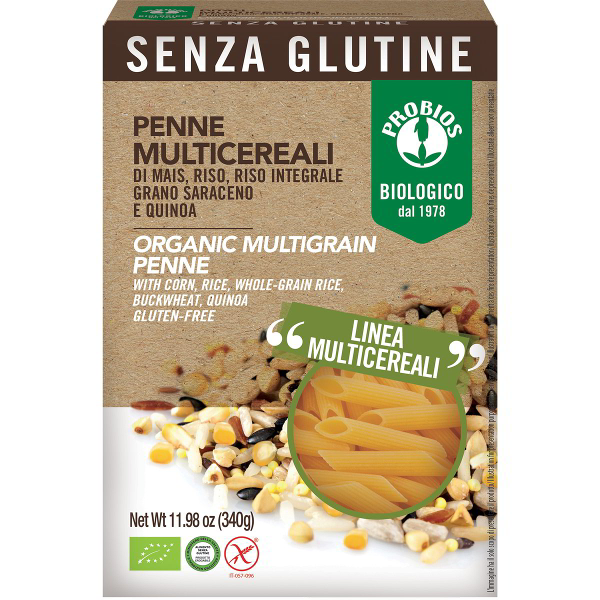 Penne multicereali PROBIOS 340 G - Coop Shop