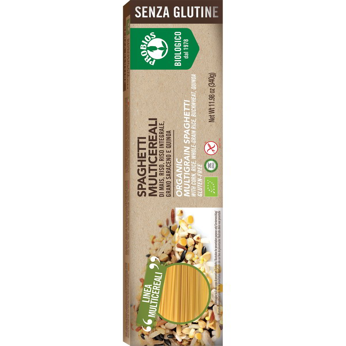 Spaghetti multicereali PROBIOS 340 G - Coop Shop