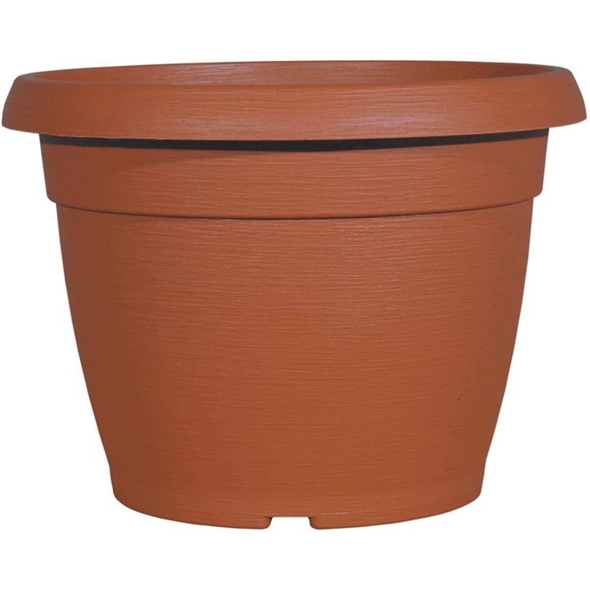 2 Fioriere A Barile Di Latte 30 Cm Colore Avorio – Vaso In Plastica Per Interni/esterni Con Fori Drenaggio