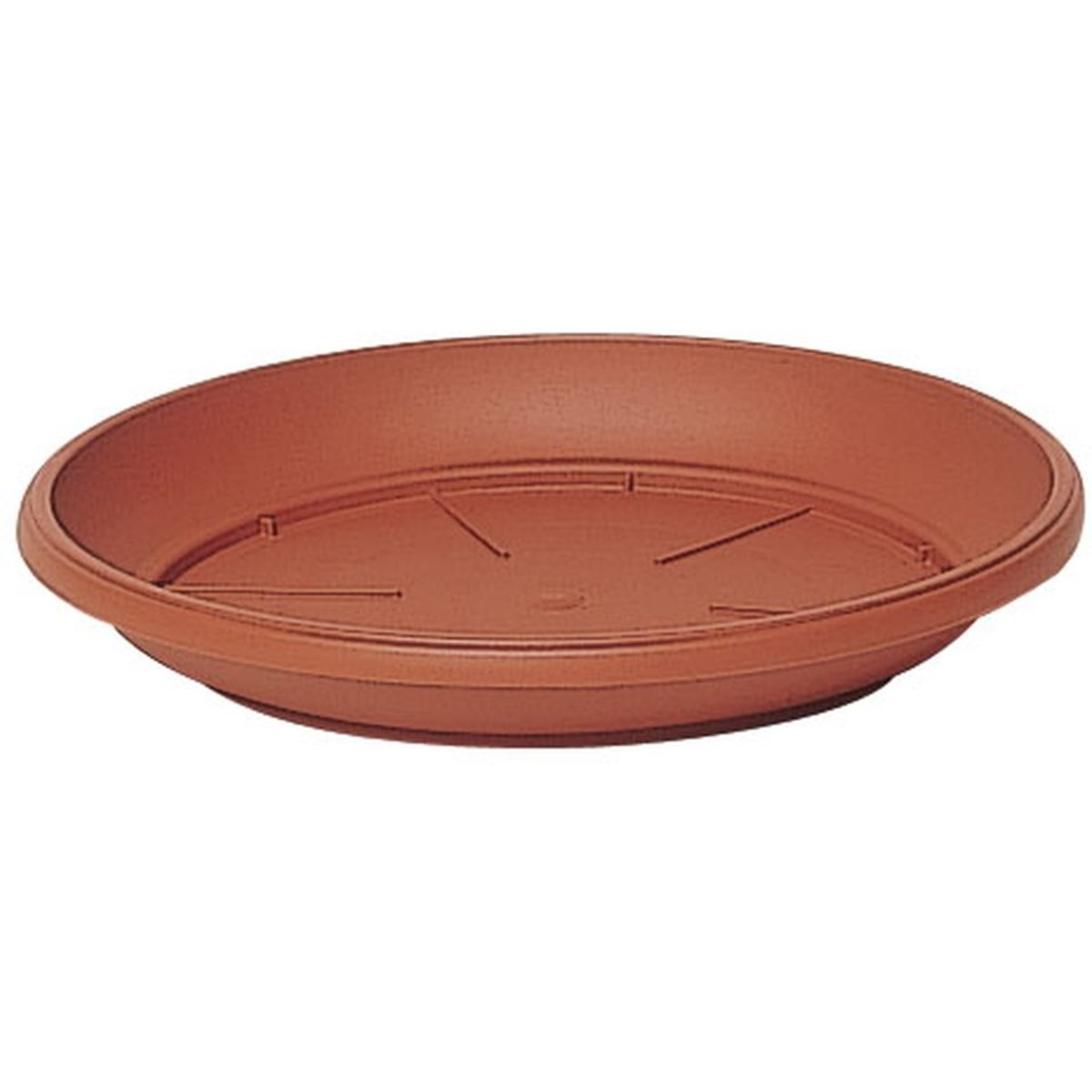 MANNA Pflanzkübel 22 Cm Terra – Robuster Kunststoff-Blumentopf Im Terracotta-Look, Ideal Für Balkon & Garten