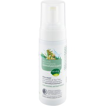 detergente mousse dermopurificante coop vivi verde coop shop