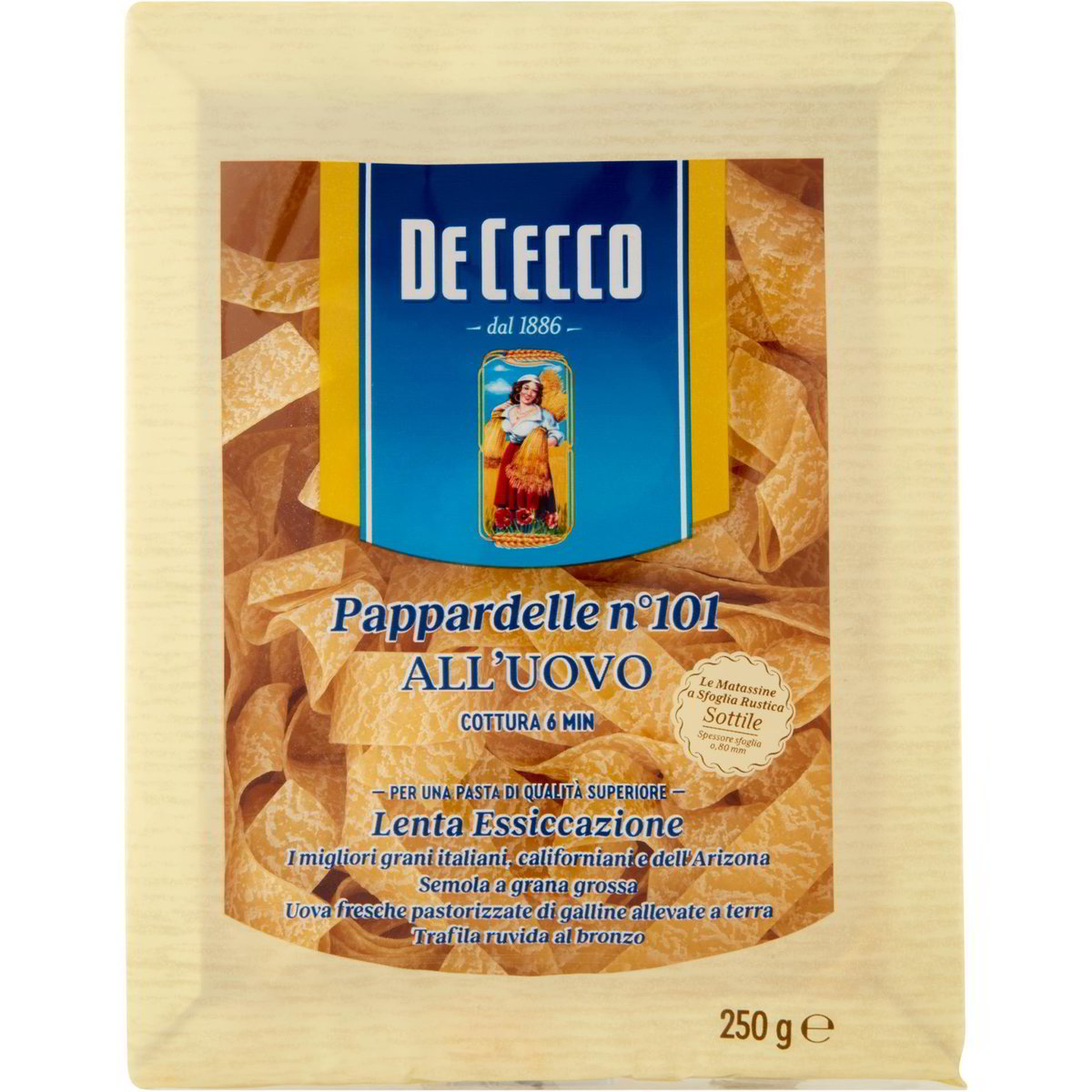 Pappardelle all'uovo n.101 DE CECCO 250 G Coop Shop