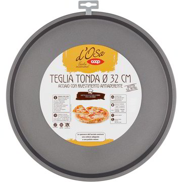 Teglia pizza rotonda 32cm COOP - D'OSA - Coop Shop