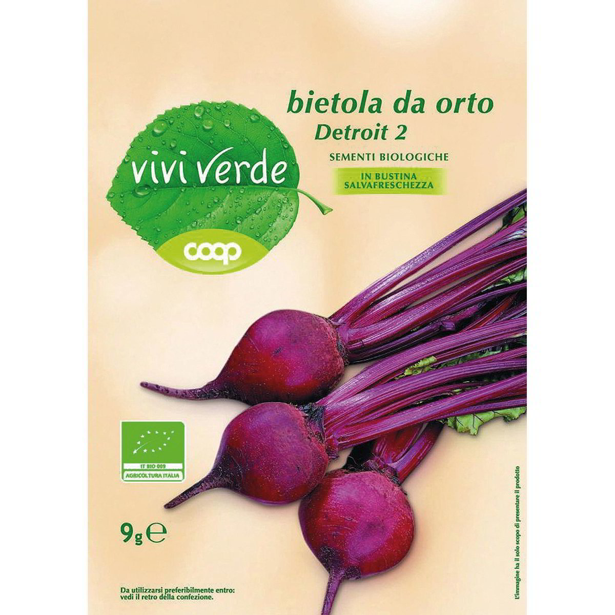 Varietà di bietole colorate - set di semi con 3 varietà di bietole dai colorati vivaci