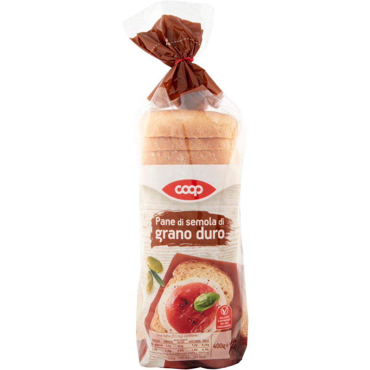 Pane a fette di semola con olio extravergine COOP 400 G - Coop Shop