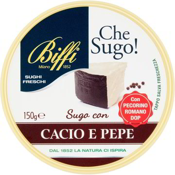 sugo cacio e pepe con pecorino romano dop biffi coop shop