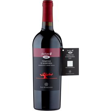 vino rosso primitivo di manduria dop san marzano coop fior fiore coop shop