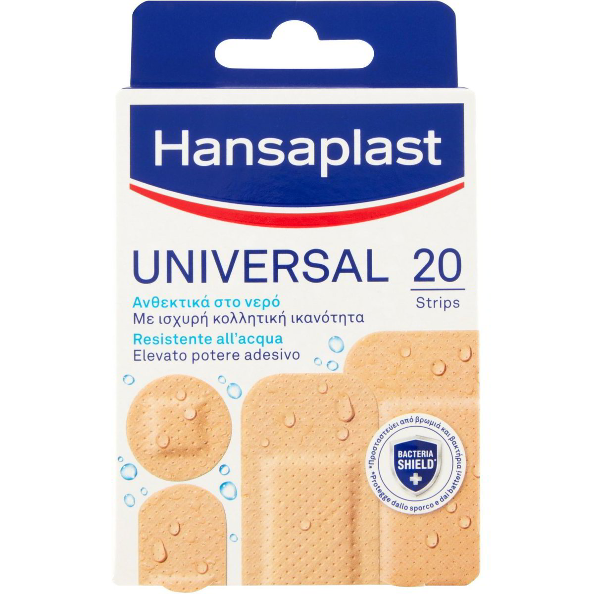 Cerotti per piccole ferite resistenti all'acqua x2 HANSAPLAST 1 PZ