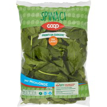 Spinaci COOP - ORIGINE - Coop Shop