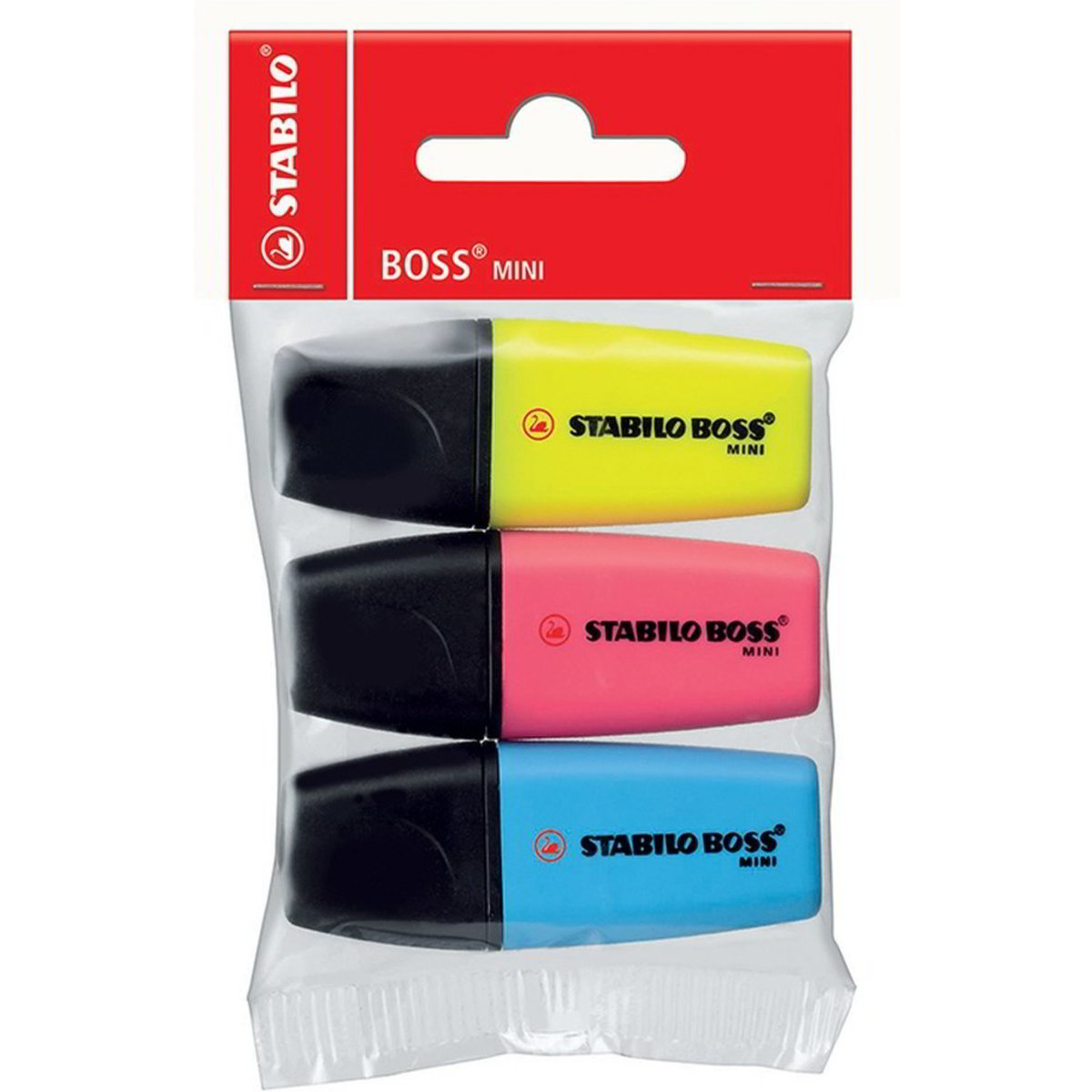Faber-Castell Gommino Mini – Gomma Ergomotica Translucida – Confezione Da 6 Pezzi (Colori Assortiti)