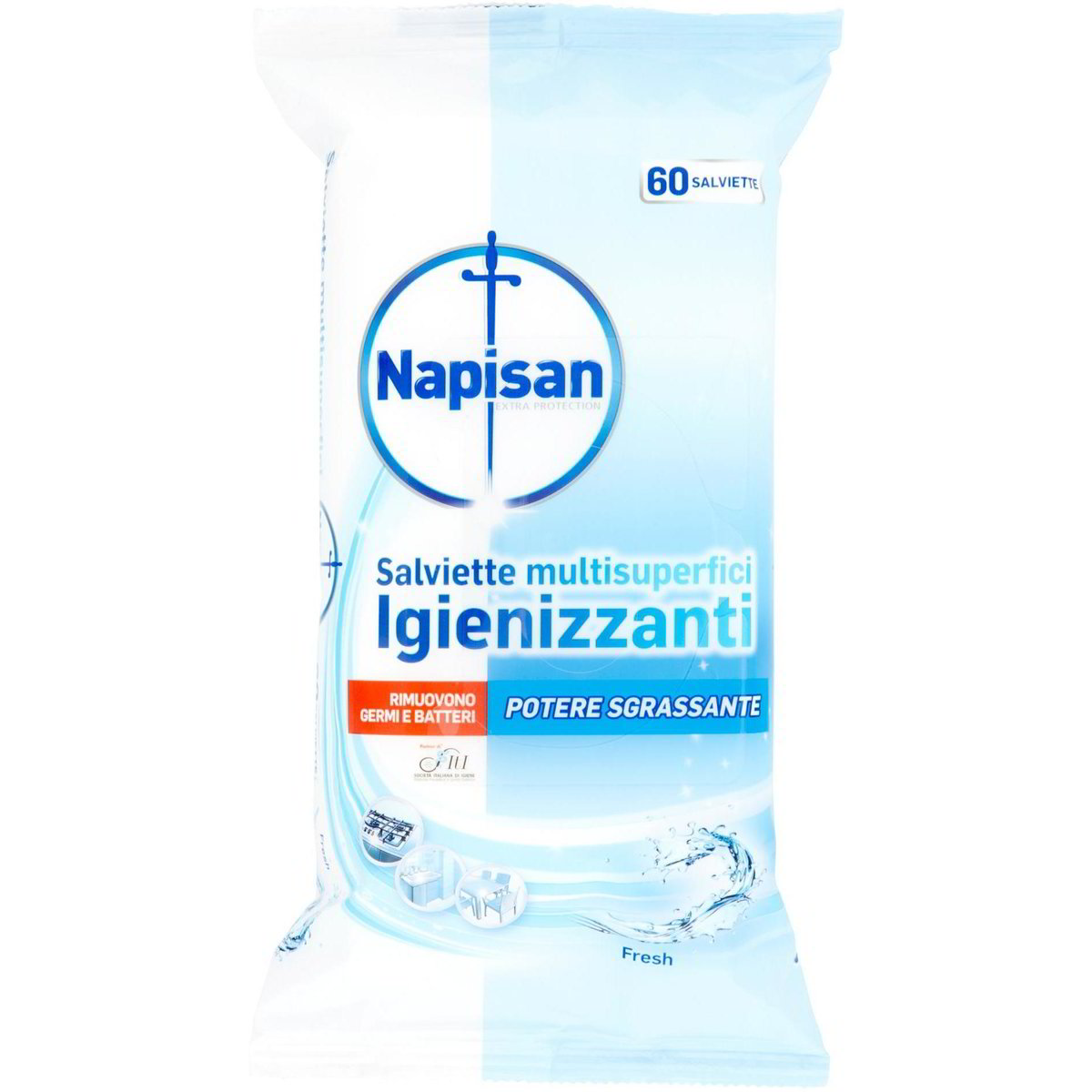 Salviette Umidificate Multiuso | 72 Pezzi | Confezione Richiudibile | Delicate E Profumate | Per Igiene E Freschezza