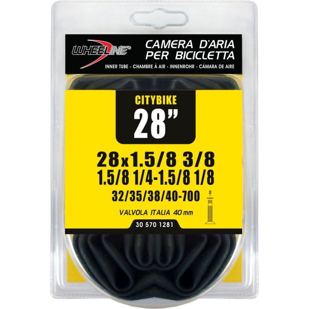 Camera D'aria Bici 28 Pirelli P Zero Smartube 700x23/32 Valvola Presta 80mm - La Ciclomoto - Foto 9
