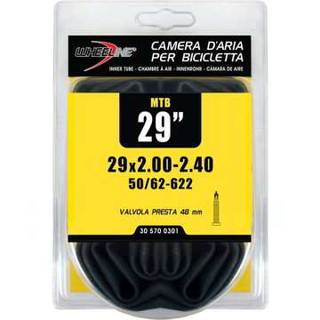 Bicicletta camera d'aria mtb con valvola presta 29 WHEELINE - Coop Shop