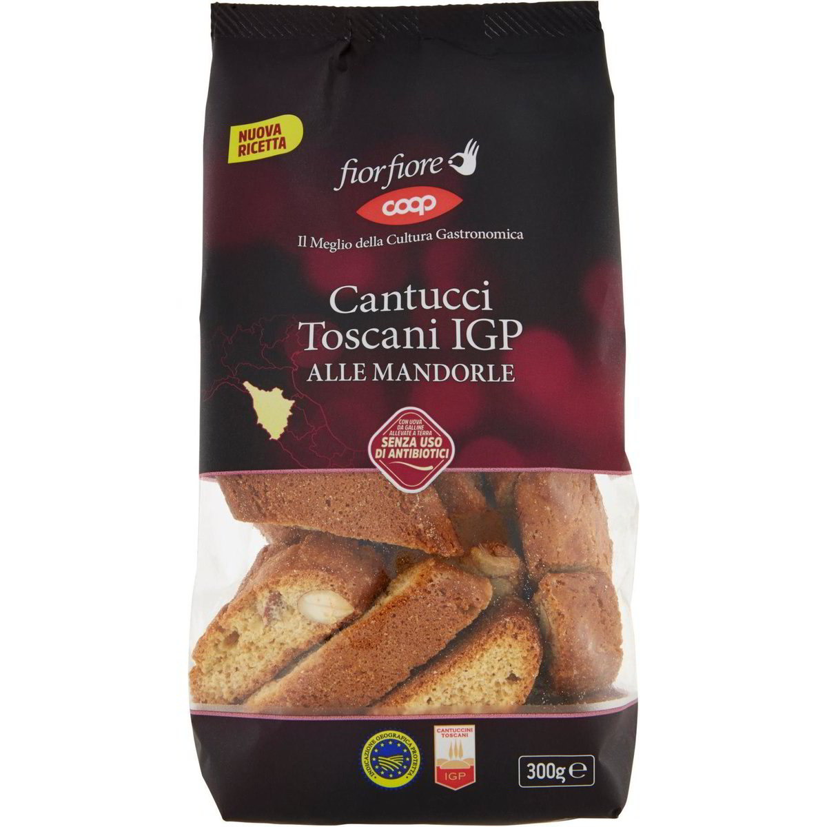 Cantucci toscani igp alle mandorle COOP - FIOR FIORE 300 G - Coop Shop