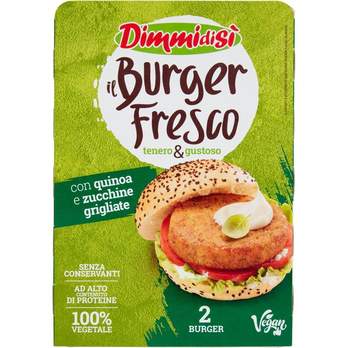 Burger fresco con quinoa e zucchine grigliate DIMMIDISI 200 G Coop Shop