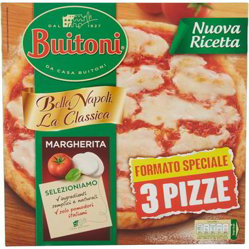Pizza surgelata margherita x3 BUITONI - Coop Shop
