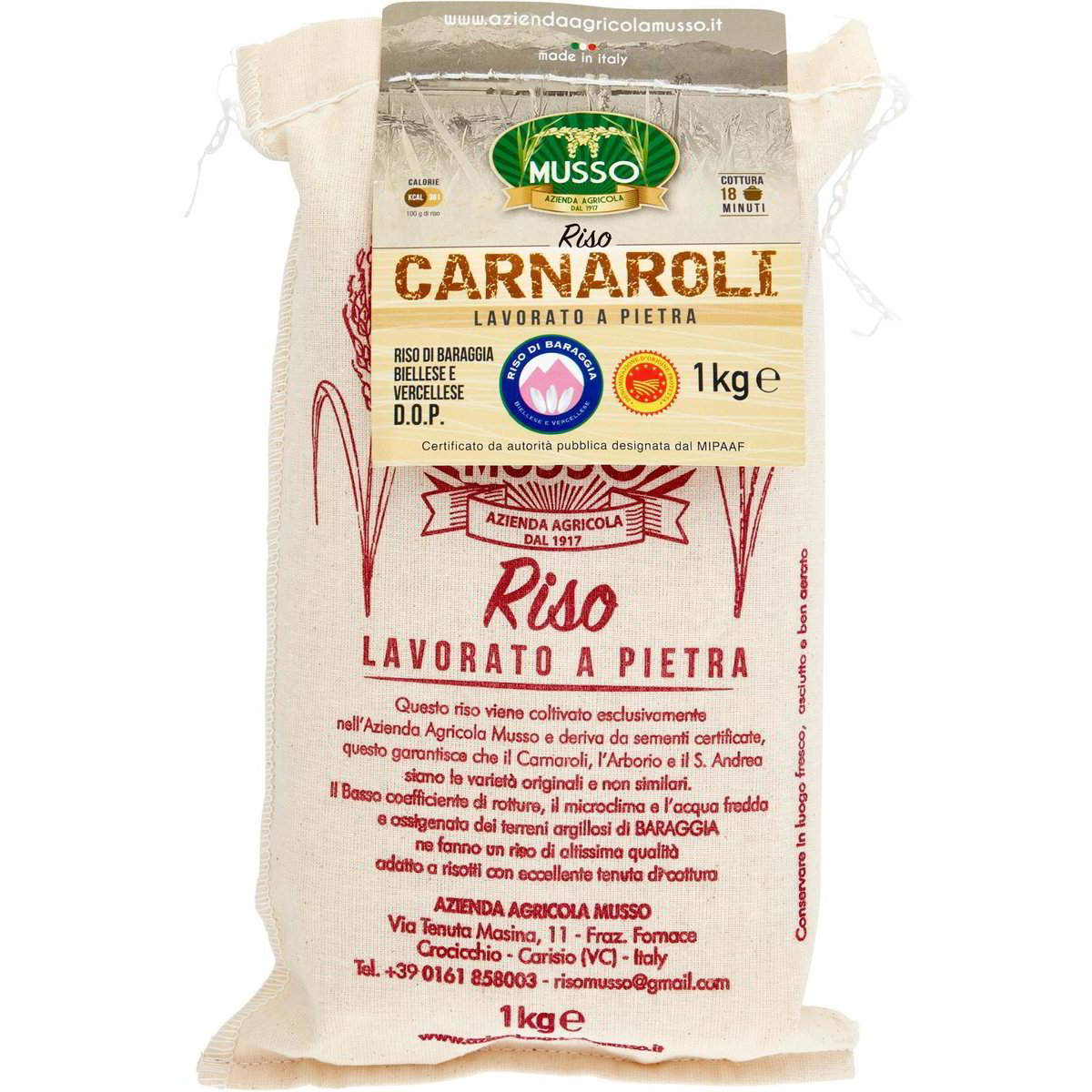 Riso carnaroli MUSSO 1000 G Coop Shop