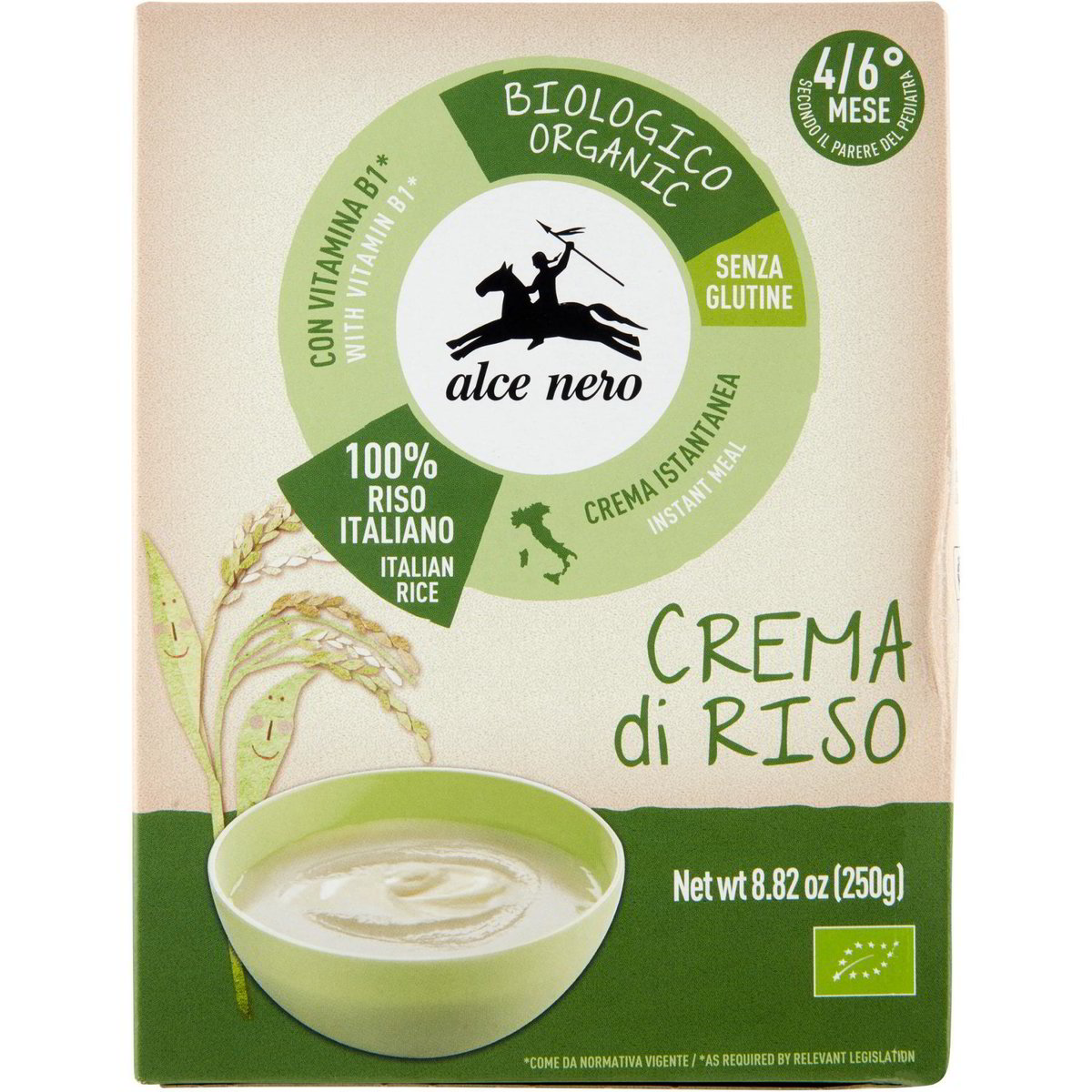 Creama Riso Crema di riso ALCE NERO 250 G - Coop Shop