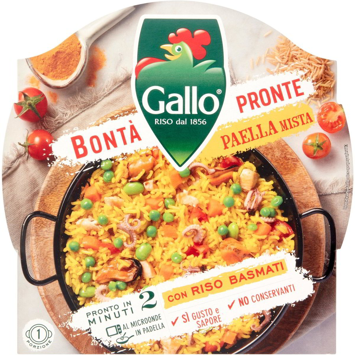 Paella mista con riso basmati integrale RISO GALLO 220 G Coop Shop