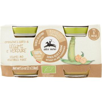 Omogeneizzato HiPP BIO Verdure E Legumi - 24 Vasetti Da 80g, Alimento Neonati Dal 6&deg; Mese