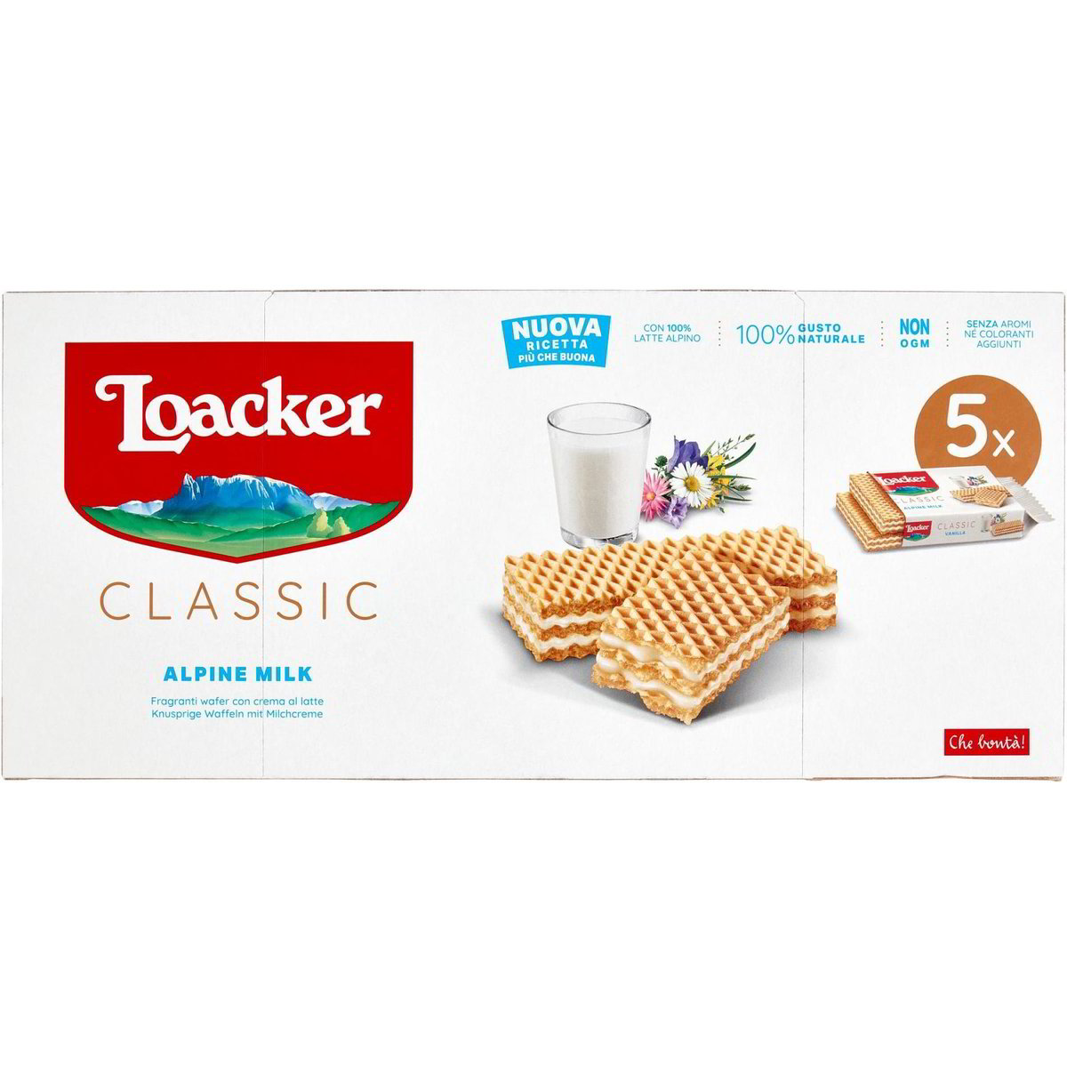 Wafer al latte LOACKER 5 X 45 G - Coop Shop