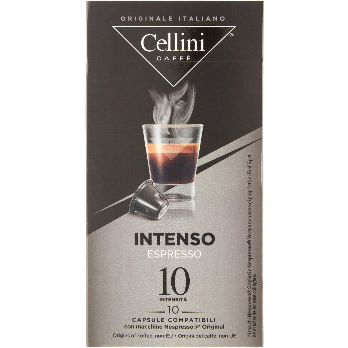 Capsule caffè espresso intenso x10 CELLINI - NESPRESSO 50 G - Coop Shop