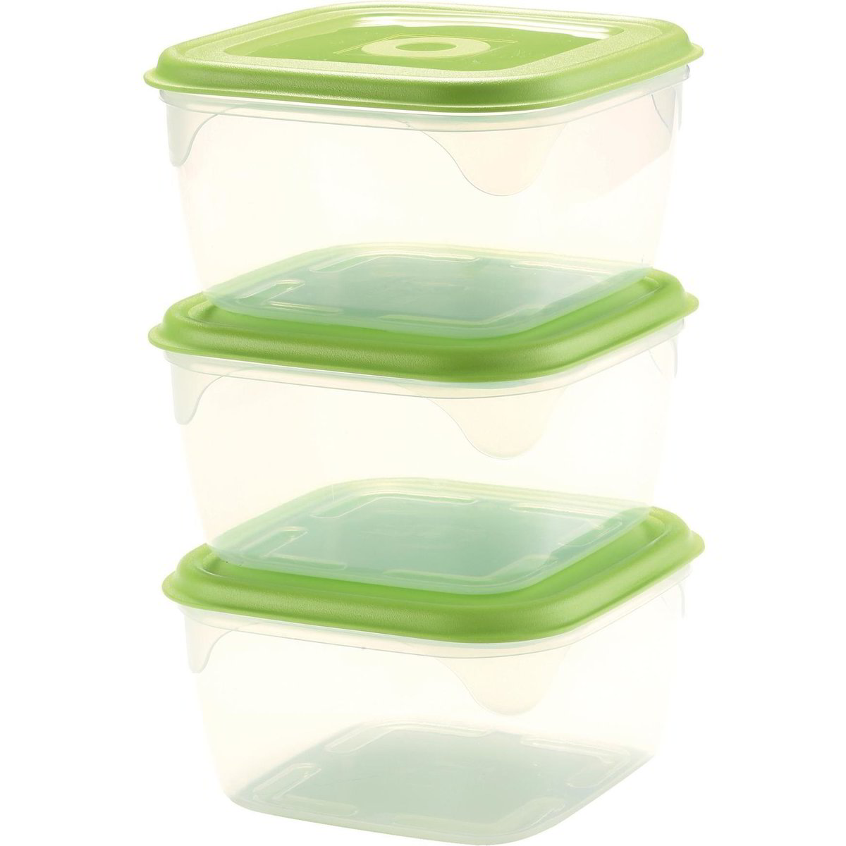 KONZEPT Set 3 Coperchi Per Contenitori 10 E 17 Litri - Misura 39x29 Cm, Compatibili Con Scatole Forate, Nero - 2
