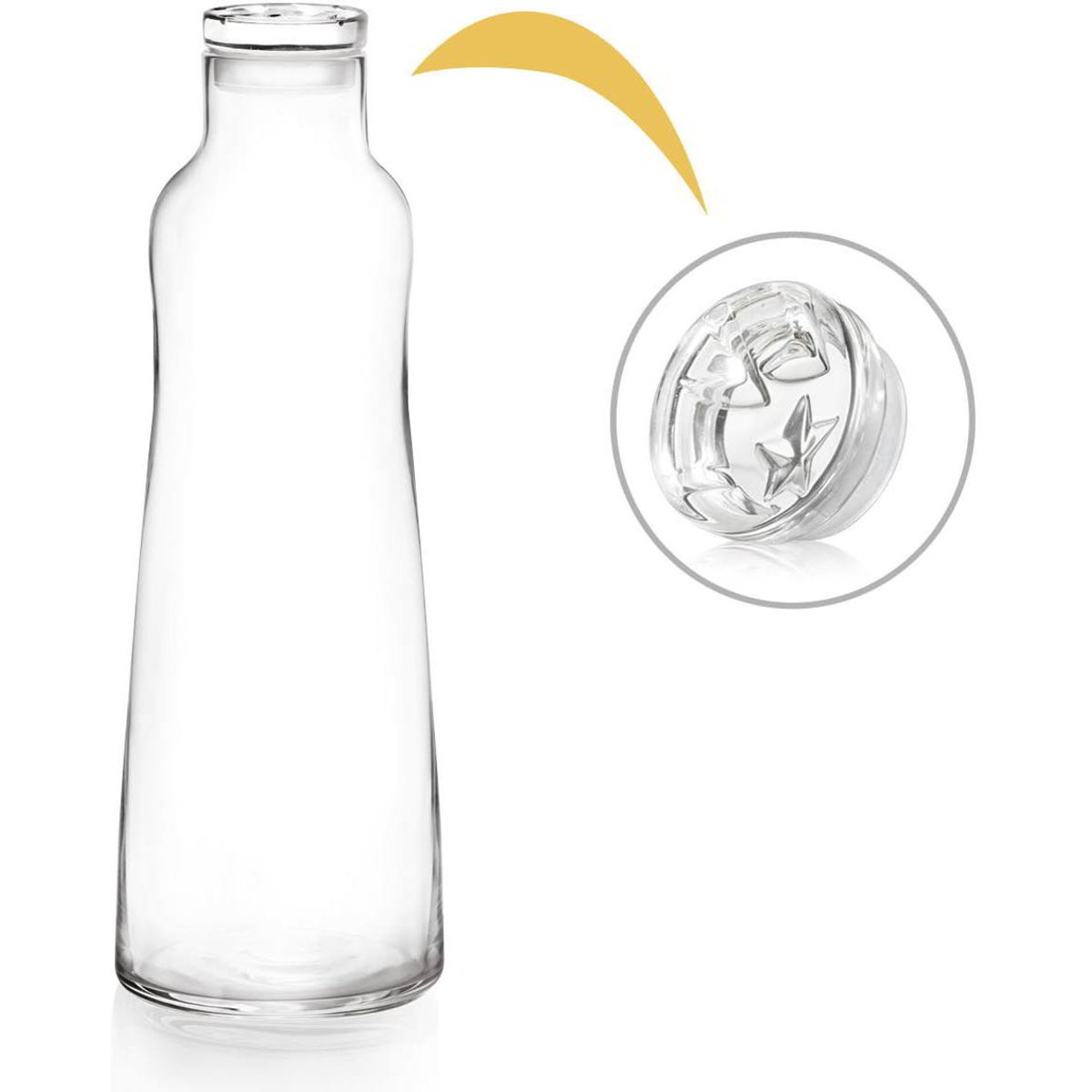 Bottiglia Diam Da 70cl Con Tappo Argento – Elegante E Perfetta Per Liquori, Cocktail O Come Regalo!