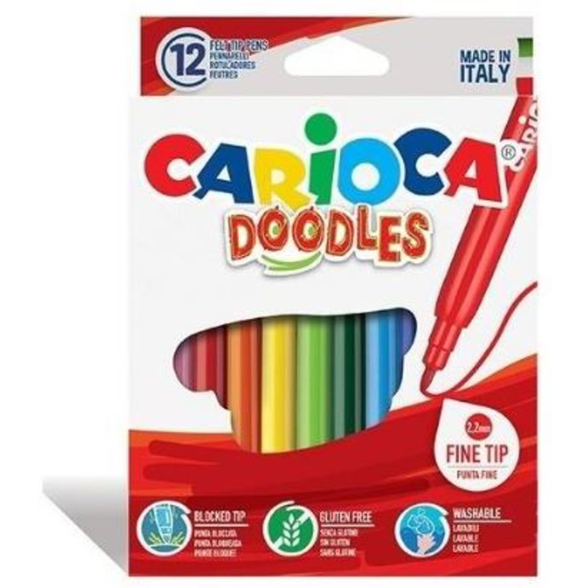 I LAVABILISSIMI CRAYOLA 12 PENNARELLI ULTRA LAVABILI DA SUPERFICI NON Porose Pelle Vestiti Punta Maxi Colori Tropicali