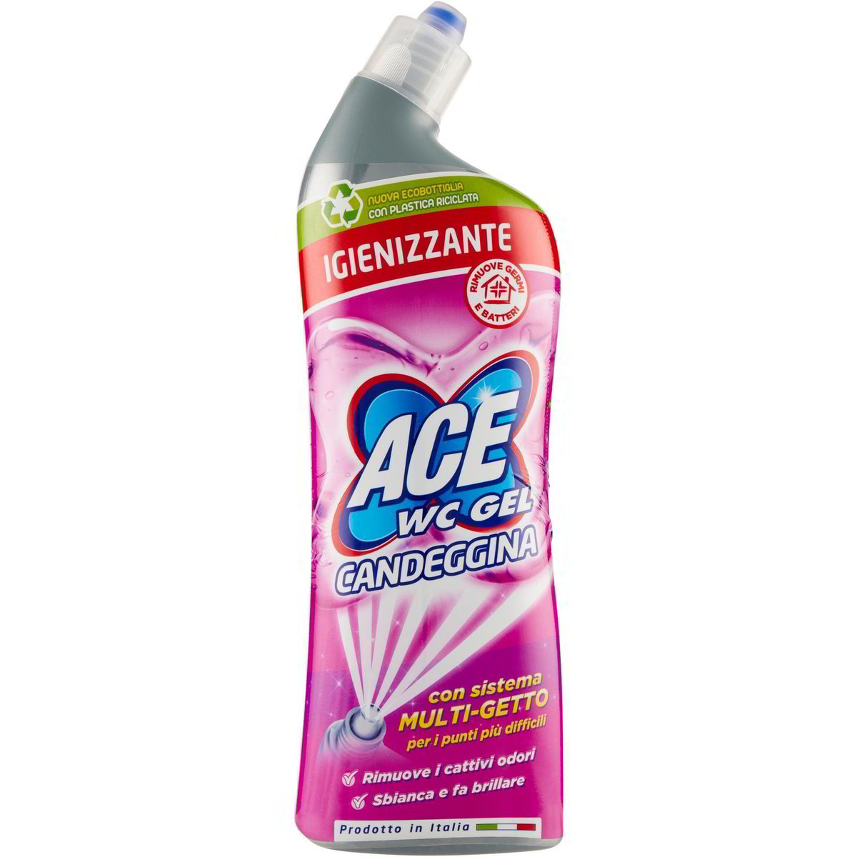 Ajax Gel Con Candeggina Detergente Multisuperficie 1 Lt