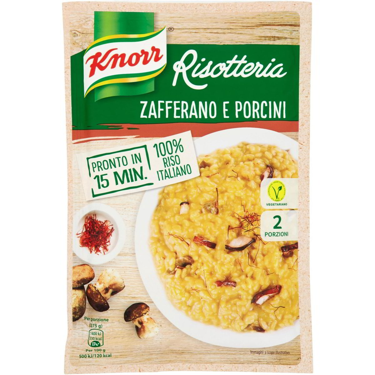 Risotto allo zafferano e porcini KNORR 175 G Coop Shop