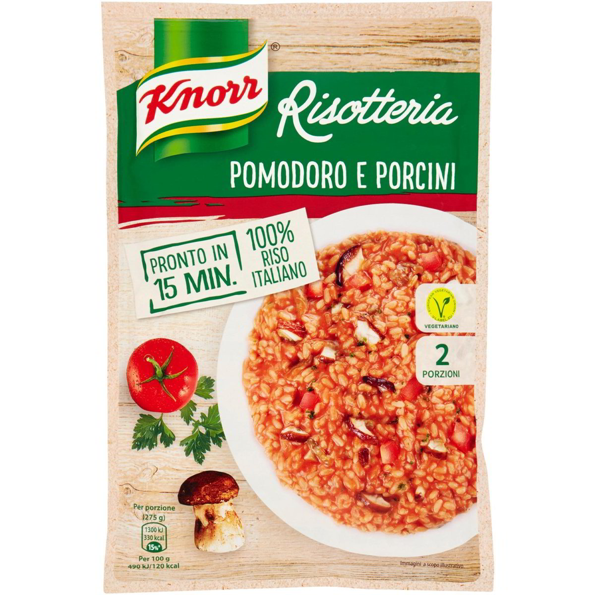 Risotto al pomodoro e funghi porcini KNORR 175 G Coop Shop
