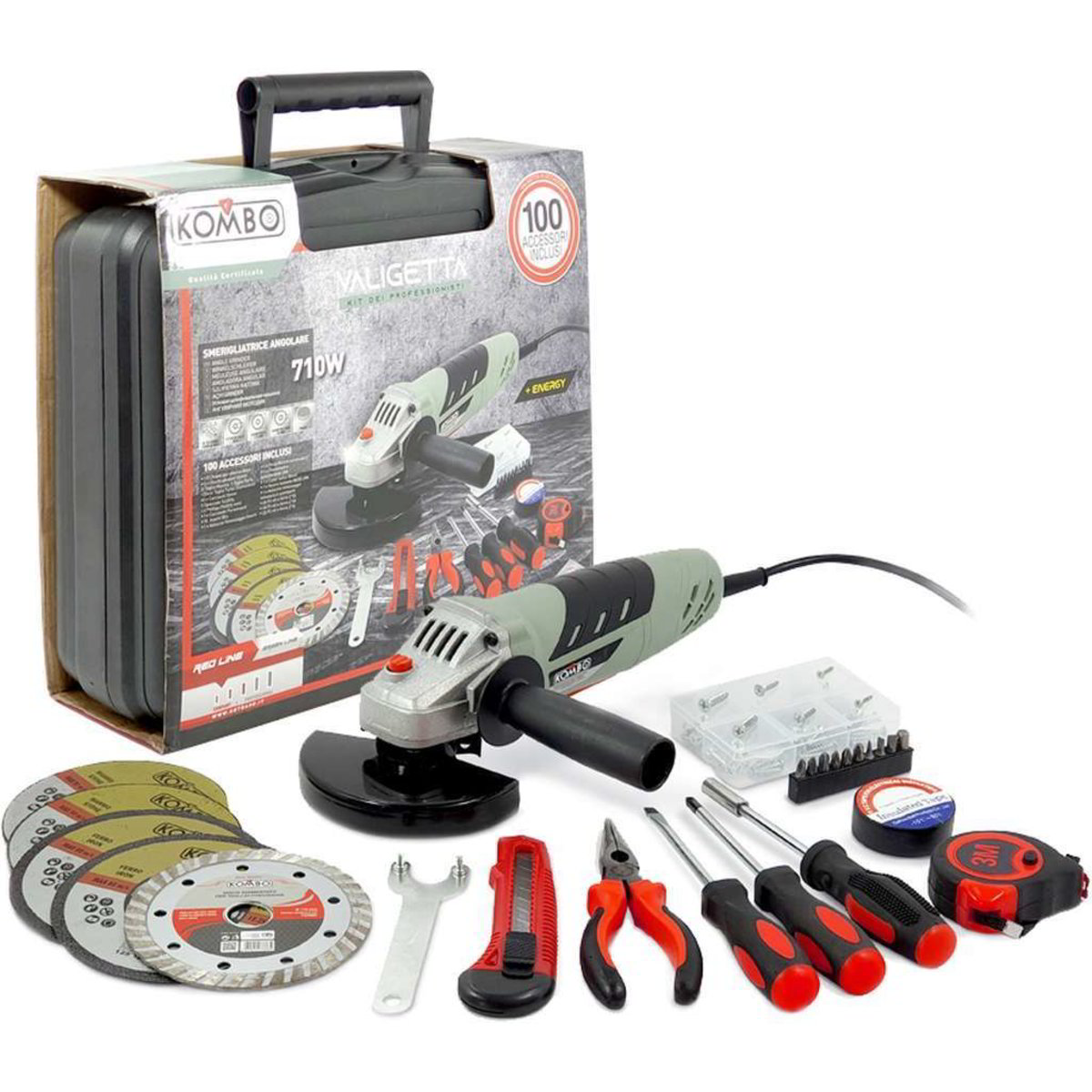 Smerigliatrice Cartongesso LTOWG Con LED - 1800W, Aspirazione Polvere, Manico Telescopico - Foto 6