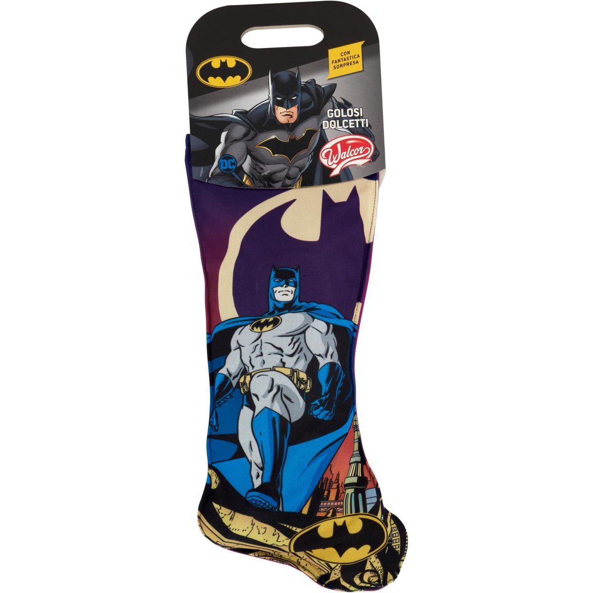 Calze Gommate Batman Antiscivolo Per Bambino – Suola Antiscivolo, Morbido Cotone, Design Supereroe, Per Casa E Asilo