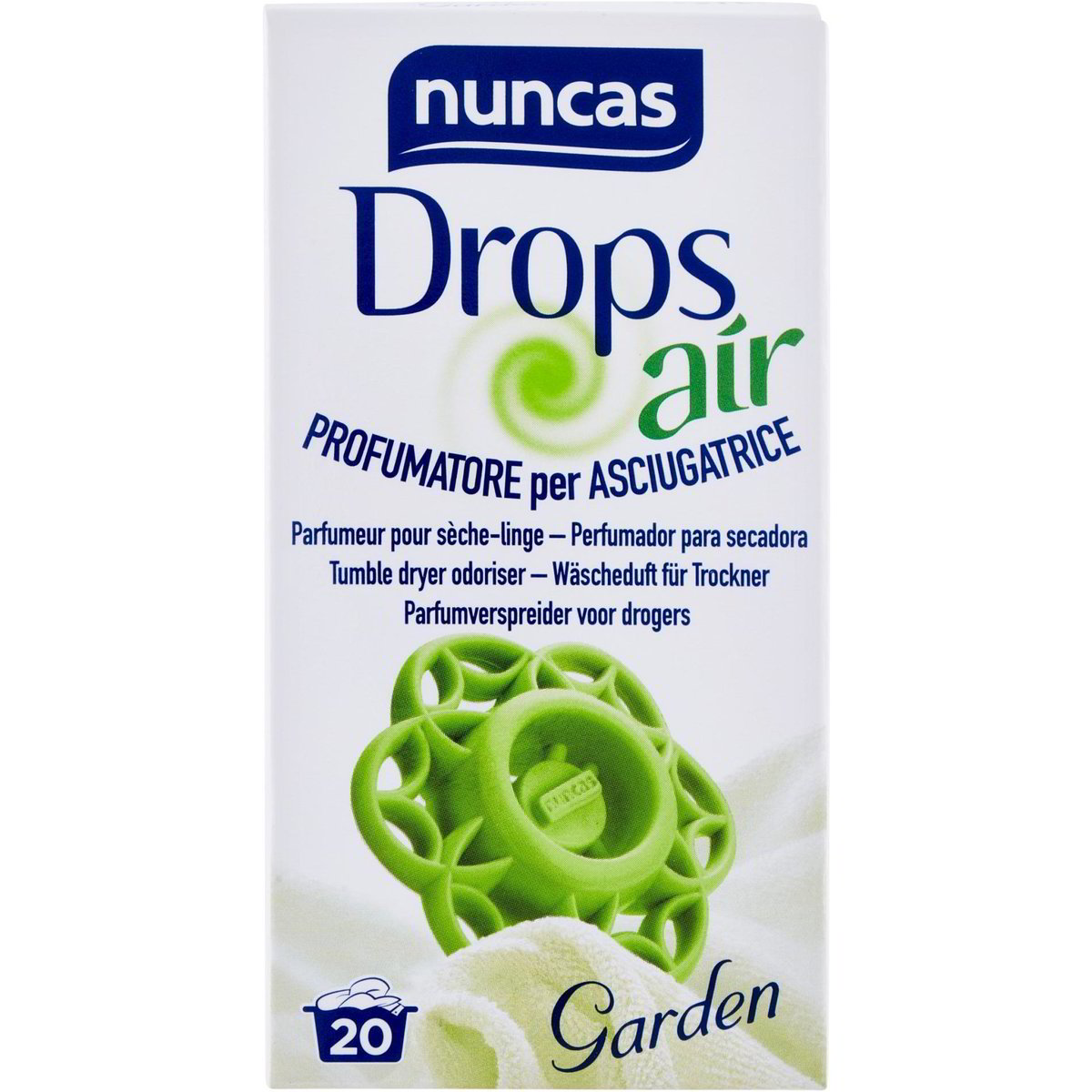 Profumatore per asciugatrice garden drop air NUNCAS 18 G - Coop Shop
