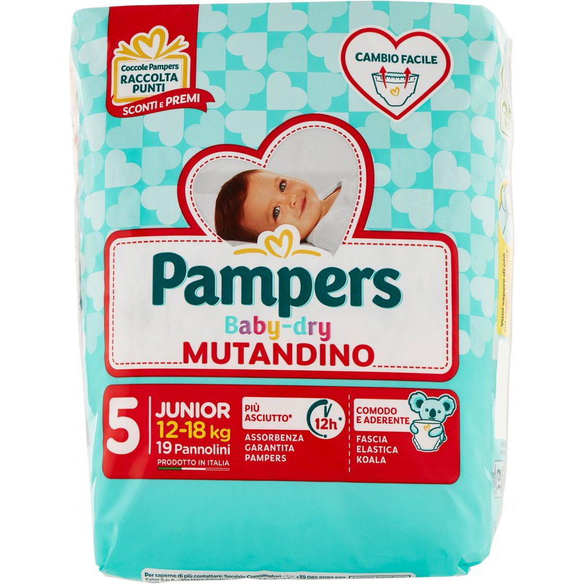 Pannolini Pampers Baby Dry Mutandino - Taglia 5 (12-18kg), 114 Pezzi, Con Offerte Fitprime - Foto 6
