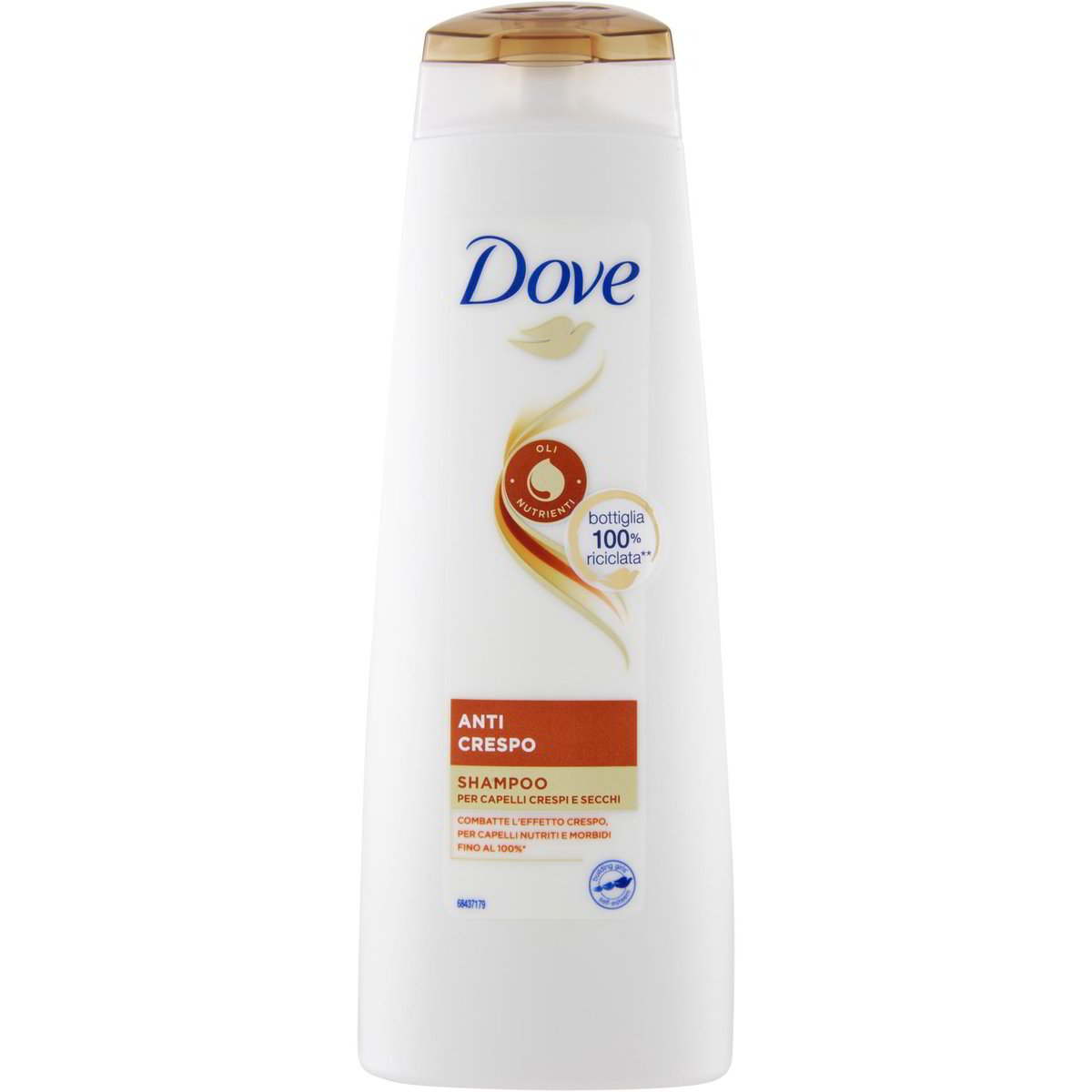 Shampoo per capelli crespi e secchi DOVE 225 ML Coop Shop