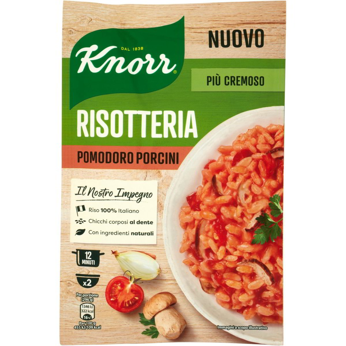 Risotto al pomodoro e funghi porcini KNORR 175 G Coop Shop